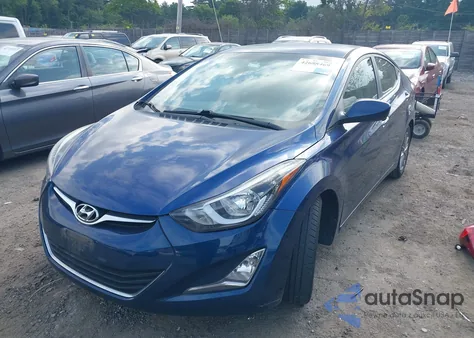 2015 Hyundai Elantra Se from USA, damaged, VIN 5NPDH4AE9FH608963